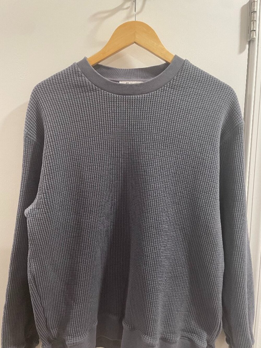 Madewell Long Sleeve Waffle Shirt